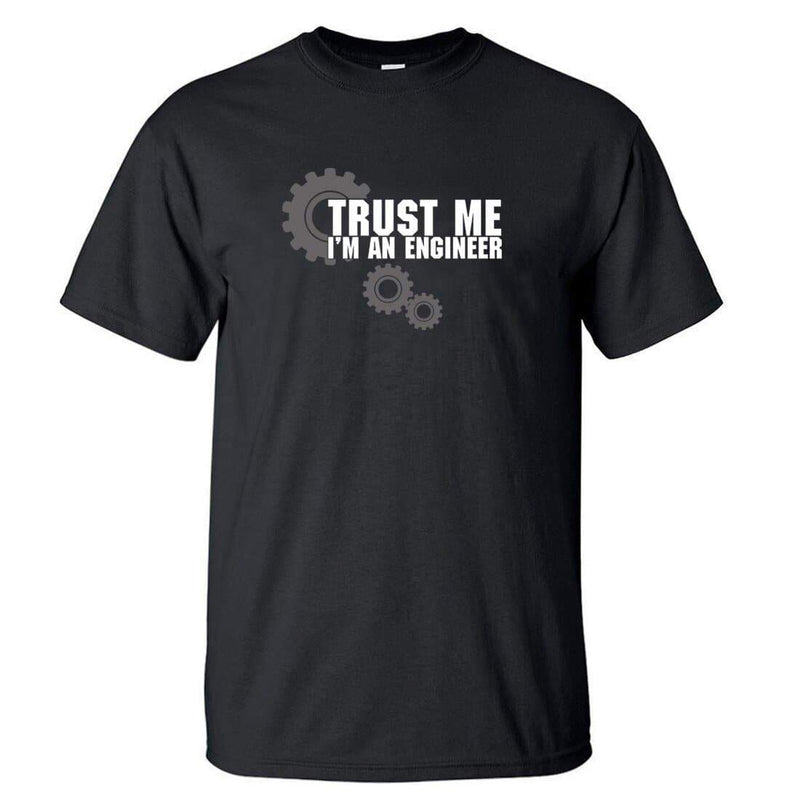 T-Shirt Bleu marine / S T-Shirt "Trust Me I Am An Engineer" The Sexy Scientist