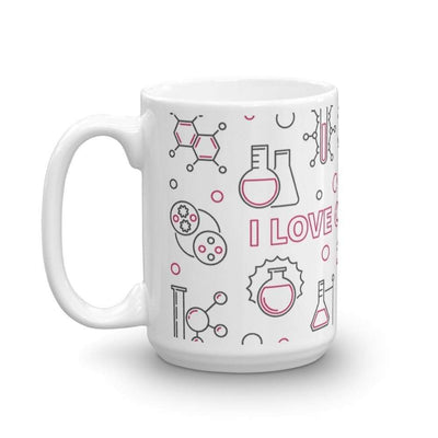 45 cl Mug Science "I Love Chemistry" The Sexy Scientist