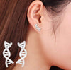 Bijoux science Boucles d'oreilles ADN double hélice - Cuivre The Sexy Scientist