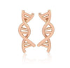 Bijoux science Bronze Boucles d'oreilles ADN double hélice - Cuivre The Sexy Scientist