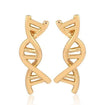 Bijoux science Or Boucles d'oreilles ADN double hélice - Cuivre The Sexy Scientist