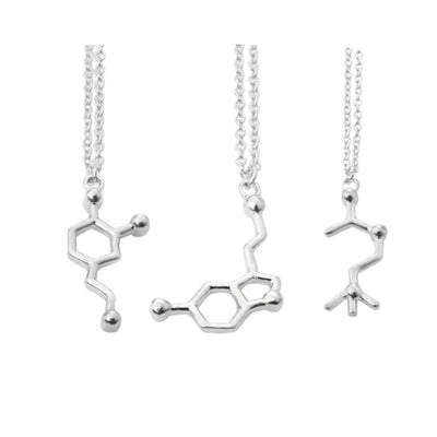 Bijoux science Pendentif molécule chimique - Cuivre The Sexy Scientist