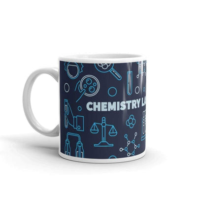 Mug 32,5 cl Mug Science "Chemistry Lab Equipment" The Sexy Scientist