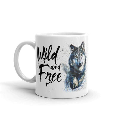 Mug 32,5 cl Mug Wild & Free Loup The Sexy Scientist