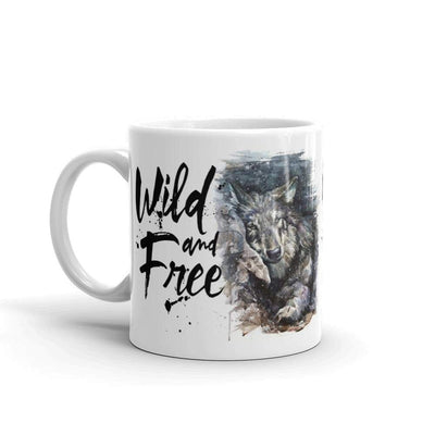 Mug 32,5 cl Mug Wild & Free Loup n°2 The Sexy Scientist