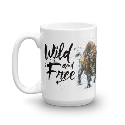 Mug 45 cl Mug Wild & Free Bison The Sexy Scientist