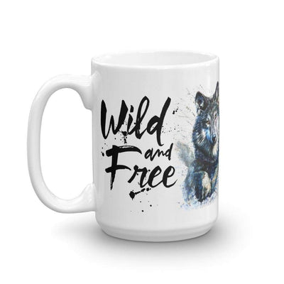 Mug 45 cl Mug Wild & Free Loup The Sexy Scientist
