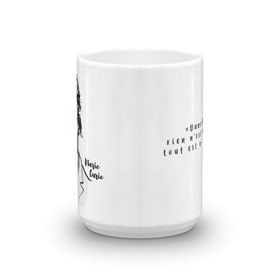 Mug Mug citation Marie Curie The Sexy Scientist