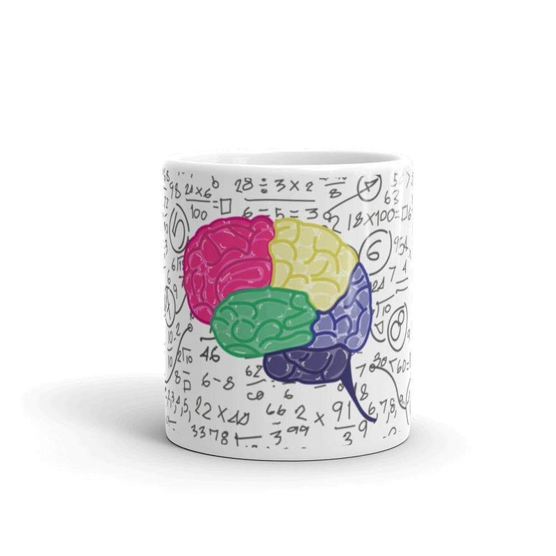 Mug 32,5 cl Mug Science "Brain Parts" The Sexy Scientist