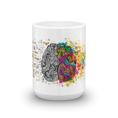 Mug Mug Science cerveau gauche/droit The Sexy Scientist