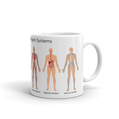 Mug Mug Science "Human Body Organ Systems" The Sexy Scientist
