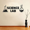 Sticker mural science lab The Sexy Scientist