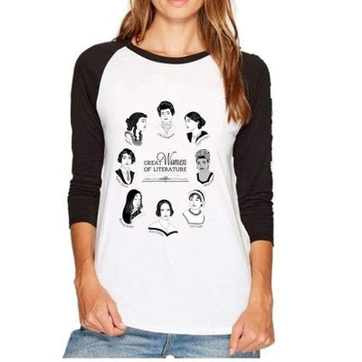 T-Shirt 3 / S T-Shirt "Great Women Of Literature & Science" The Sexy Scientist