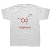 T-Shirt Blanc 2 / L T-Shirt "Happiness" The Sexy Scientist