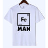 T-Shirt Blanc / S T-Shirt "Fe-Man" The Sexy Scientist