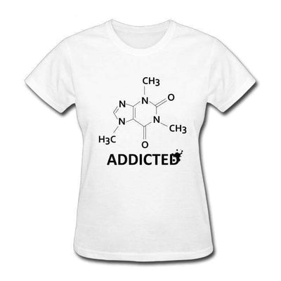 T-Shirt Blanc / S T-Shirt "Science addict" The Sexy Scientist