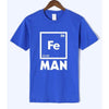 T-Shirt Bleu 2 / S T-Shirt "Fe-Man" The Sexy Scientist