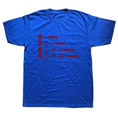 T-Shirt Bleu 2 / XS T-Shirt "At Toilet" The Sexy Scientist