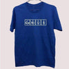 T-Shirt Bleu/blanc / S T-Shirt "GENIUS" The Sexy Scientist