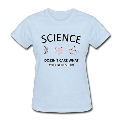 T-Shirt Bleu clair / S T-Shirt "Scientific Truth" The Sexy Scientist