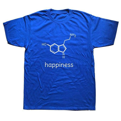 T-Shirt Bleu / L T-Shirt "Happiness" The Sexy Scientist