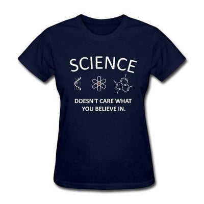 T-Shirt Bleu marine / S T-Shirt "Scientific Truth" The Sexy Scientist
