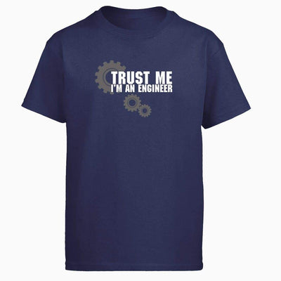 T-Shirt Bleu marine / S T-Shirt "Trust Me I Am An Engineer" The Sexy Scientist