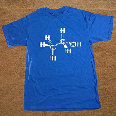 T-Shirt Bleu / S T-Shirt "Chemistry Reaction" The Sexy Scientist