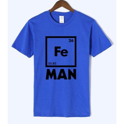 T-Shirt Bleu / S T-Shirt "Fe-Man" The Sexy Scientist