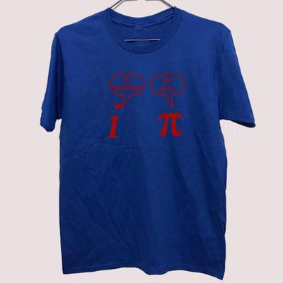 T-Shirt blue 1 / XS T-Shirt "Be Rational" The Sexy Scientist