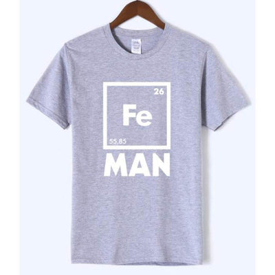 T-Shirt Gris 2 / S T-Shirt "Fe-Man" The Sexy Scientist