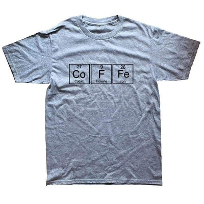 T-Shirt Gris / L T-Shirt "CoFFe" The Sexy Scientist