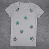 T-Shirt Gris / M T-Shirt abeilles brodées The Sexy Scientist