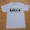 T-Shirt Gris/noir / XS T-Shirt "BaCoN table périodique" The Sexy Scientist