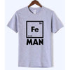 T-Shirt Gris / S T-Shirt "Fe-Man" The Sexy Scientist