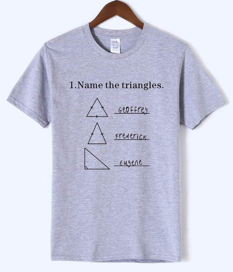 T-Shirt Blanc / S T-Shirt "Name The Triangle" The Sexy Scientist