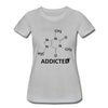 T-Shirt Gris / S T-Shirt "Science addict" The Sexy Scientist