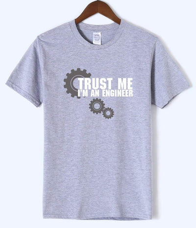 T-Shirt Gris / S T-Shirt "Trust Me I Am An Engineer" The Sexy Scientist