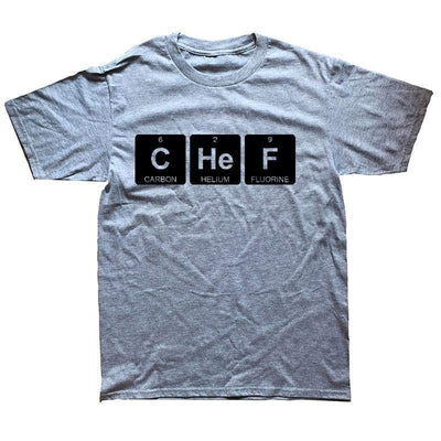 T-Shirt Gris / XS T-Shirt "CHeF" The Sexy Scientist