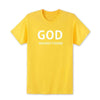 T-Shirt Jaune / XS T-Shirt "GOD 404 NOT FOUND" The Sexy Scientist