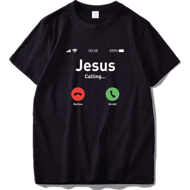 T-Shirt S T-Shirt "Jesus Calling" The Sexy Scientist