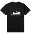 T-Shirt Noir/blanc / XS T-Shirt "Schrodingers Cat is Dead" The Sexy Scientist
