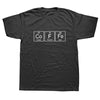T-Shirt Noir / L T-Shirt "CoFFe" The Sexy Scientist