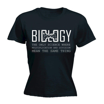 T-Shirt Noir / S T-Shirt "Biology lovers" The Sexy Scientist