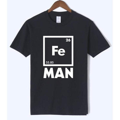 T-Shirt Noir / S T-Shirt "Fe-Man" The Sexy Scientist