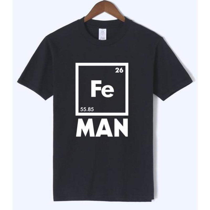 T-Shirt Blanc / S T-Shirt "Fe-Man" The Sexy Scientist