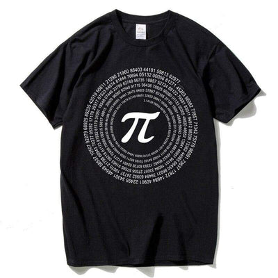 T-Shirt Noir / S T-Shirt "Pi Circle" The Sexy Scientist