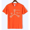 T-Shirt Orange 2 / S T-Shirt "Back To The Future" The Sexy Scientist