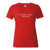 T-Shirt Rouge / S T-Shirt "I Speak Fluent Sarcasm" The Sexy Scientist