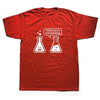 T-Shirt Rouge / XS T-Shirt "You're Overreacting" The Sexy Scientist